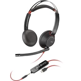 Poly Headset Blackwire C5220 geluidsdemper Hoofdtelefoon - bedraad microfoon Zwart
