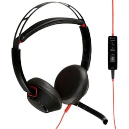 Poly Headset Blackwire C5220 geluidsdemper Hoofdtelefoon - bedraad microfoon Zwart