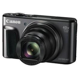 Compactcamera PowerShot SX720 HS - Zwart + Canon Zoom Lens 40X IS Optical Zoom Lens 24-960mm f/3.3-6.9 f/3.3-6.9