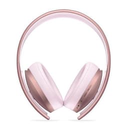 Gold Wireless Headset Rose Gold Edition geluidsdemper gaming Hoofdtelefoon - bedraad + draadloos microfoon Rosé goud