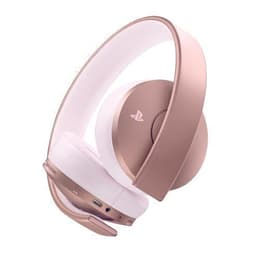 Gold Wireless Headset Rose Gold Edition geluidsdemper gaming Hoofdtelefoon - bedraad + draadloos microfoon Rosé goud