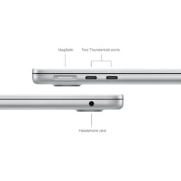 MacBook Air 13" (2024) - Apple M3 met 8‑core CPU en 10-core GPU - 8GB RAM - SSD 512GB - AZERTY - Frans