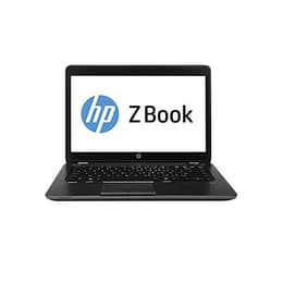 Hp ZBook G2 14" Core i7 2.4 GHz - SSD 256 GB - 16GB AZERTY - Frans