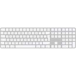 Magic Keyboard () Numerieke toetsen Draadloos - Wit - QWERTZ - Zwitsers