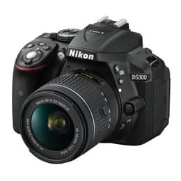 Reflex D5300 - Zwart + Nikon Nikon AF-P 18-55mm f/3.5-5.6G VR f/3.5-5.6
