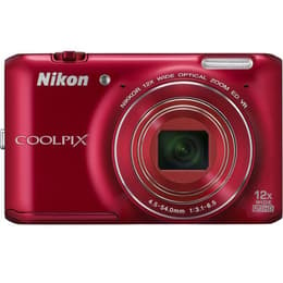 Compact Nikon Coolpix S6400 - Rood