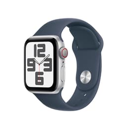 Apple Watch (Series SE) 2022 GPS 40 mm - Aluminium Zilver - Blauw
