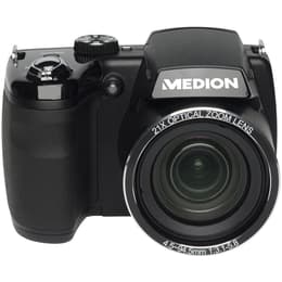 Bridge camera Life X44088 - Zwart + Medion 21x Optical Zoom Lens f/3.1-5.8