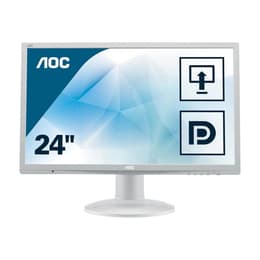 24-inch Aoc E2460PQ 1920 x 1080 LED Beeldscherm Wit