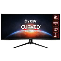 34-inch MSI Optix MAG342CQR 3440 x 1440 LED Beeldscherm Zwart