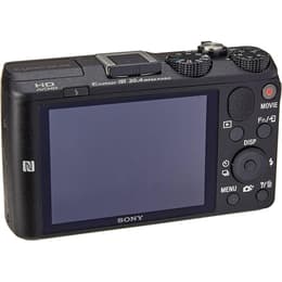 Compactcamera DSC-HX60V - Zwart + Sony G Lens 24-720mm f/3.5-6.3 f/3.5-6.3