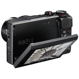 DSLR - Canon PowerShot G7X Mark II - Zwart + Canon zoom lens 4.2x 8,8-36,8mm f/1.8-2.8