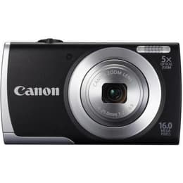 Compactcamera PowerShot A2550 - Zwart + Canon 5X Optical Zoom Lens 28-140mm f/2.8-6.9 f/2.8-6.9