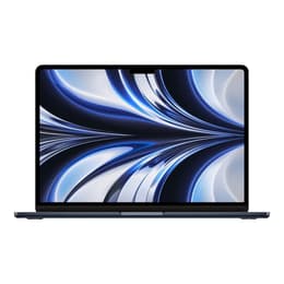 MacBook Air 13" (2022) - Apple M2 met 8‑core CPU en 10-core GPU - 16GB RAM - SSD 512GB - Standaarddisplay - QWERTY - Zweeds