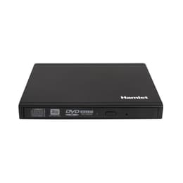 Hamlet XDVDSLIMK with Data cable type A/B and USB power cable DVD-speler