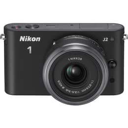Hybride Nikon 1 J2 - Zwart + Lens Nikon 1 Nikkor AW 11-27.5mm f/3.5-5.6