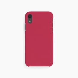 Hoesje iPhone XR - Natuurlijk materiaal - Rood
