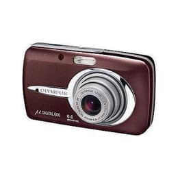 Compactcamera Mju 600 - Bruin + Olympus Olympus 35-105 mm f/3.1-5.2 f/3.1-5.2