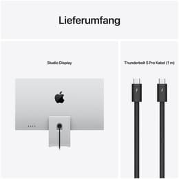 27-inch Apple Studio Display 5120 x 2880 LCD Beeldscherm Grijs