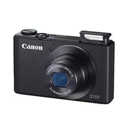 Compactcamera PowerShot S110 - Zwart Canon Zoom Lens 24-120 mm/2-5.9 f/2-5.9