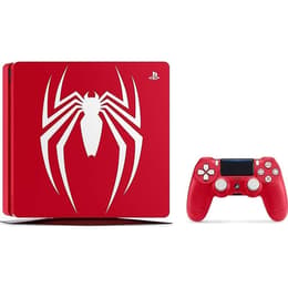 PlayStation 4 Slim 1000GB - Rood - Limited edition Marvel’s Spider-Man + Marvel’s Spider-Man