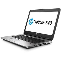 HP ProBook 640 G2 14" Core i5 2.4 GHz - SSD 256 GB - 16GB QWERTY - Engels