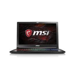 MSI GS63 8RD Stealth 15" Core i7 2.2 GHz - SSD 256 GB + HDD 1 TB - 16GB - Nvidia GeForce GTX 1050 Ti QWERTY - Spaans