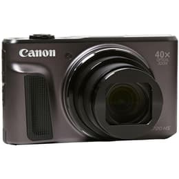 Compactcamera PowerShot SX720 HS - Zwart + Canon Canon Zoom Lens 4.3-172mm f/3.3–6.9 f/3.3–6.9