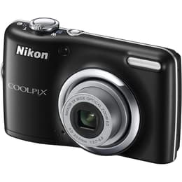 Compactcamera Coolpix L23 - Zwart + Nikon Nikkor Wide Optical Zoom 28-140mm f/2.7-6.8 f/2.7-6.8