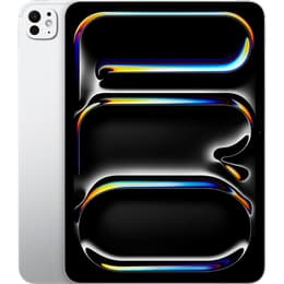 iPad Pro 11" (2024) 5e generatie 2000 GB - WiFi + 5G - Zilver met Display met nanotextuur
