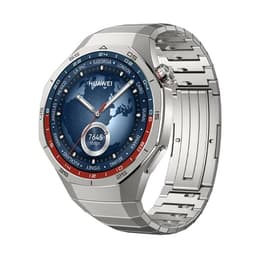 Horloges Huawei Cardio GPS Watch GT 5 Pro - Titaan