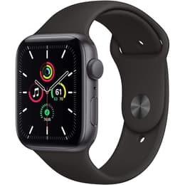 Apple Watch (Series SE) 2020 GPS 40 mm - Aluminium Spacegrijs - Sportbandje Zwart