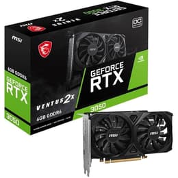 Msi NVIDIA GeForce RTX 3050 6GB GDDR6 VENTUS 2X Grafische Kaart