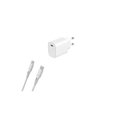 Kabel en Wandplug (USB-C + USB-C) 20W - WTK