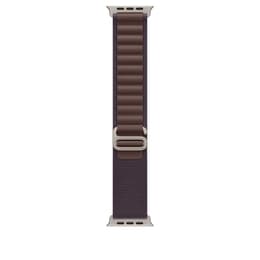 Apple Watch Ultra 3 (2025) GPS + Cellular 49 mm - Titanium Zwart - Alpine-bandje Blauw