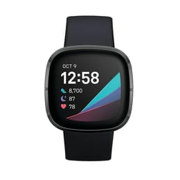 Horloges Cardio GPS Fitbit Sense - Zwart
