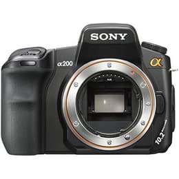 Spiegelreflexcamera Alpha DSLR-A200 - Zwart Sony