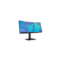 34-inch Lenovo ThinkVision T34w 1920 x 1080 LCD Beeldscherm Zwart