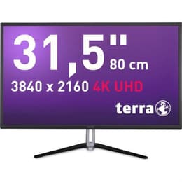 31,5-inch Wortmann Ag Terra LED 3290W 3840 x 2160 LCD Beeldscherm Zwart/Grijs