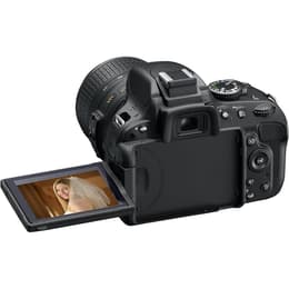 Spiegelreflexcamera - Nikon D5100 Zwart + Lens Nikon AF-S DX Nikkor 18-55mm f/3.5-5.6G