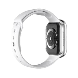 Apple Watch (Series 4) 2018 GPS + Cellular 40 mm - Aluminium Zilver - Sportbandje Wit