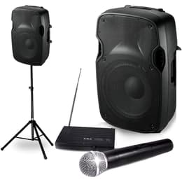 Ibiza Sound Pack sono portable Enceinte amplifiée 300W, Micro PA speaker