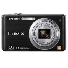 Compactcamera Lumix DMC-FS30 - Zwart + Panasonic Lumix DC Vario Mega O.I.S. 8x Optical Zoom ASPH 5-40 mm f/3.3-5.9 f/3.3-5.9