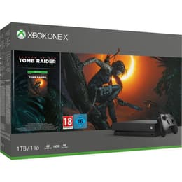 Xbox One X 1000GB - Zwart + Shadow of the Tomb Raider