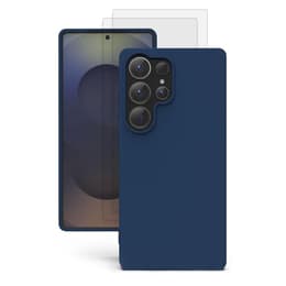 Hoesje Galaxy S25 Ultra en 2 beschermende schermen - Silicone -