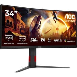 34-inch Aoc CU34G4Z 3440 x 1440 LCD Beeldscherm