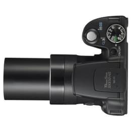 Compactcamera PowerShot SX510 HS - Zwart + Canon Canon Zoom Lens 24-720 mm f/3.4-5.8 f/3.4-5.8