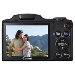 Compactcamera PowerShot SX510 HS - Zwart + Canon Canon Zoom Lens 24-720 mm f/3.4-5.8 f/3.4-5.8