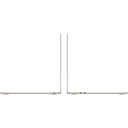 MacBook Air 15" (2024) - Apple M3 met 8‑core CPU en 10-core GPU - 16GB RAM - SSD 512GB - Standaarddisplay - AZERTY - Frans