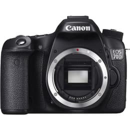 Spiegelreflexcamera EOS 70D - Zwart + Canon Canon EF 24-105 mm f/3.5-5.6 IS ST f/3.5-5.6